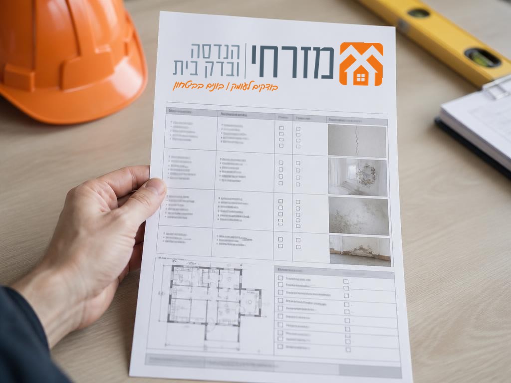 דו"ח מפורט עם ליקויים